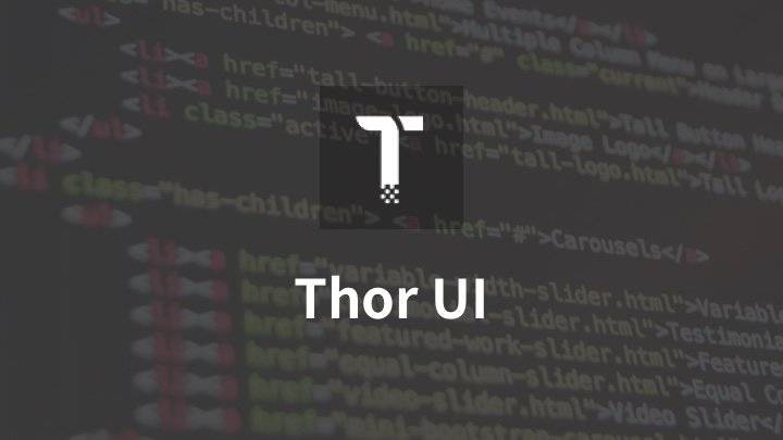 Thor UI - 轻量简洁的免费开源移动端 UI 组件库，支持原生小程序和 uni-app