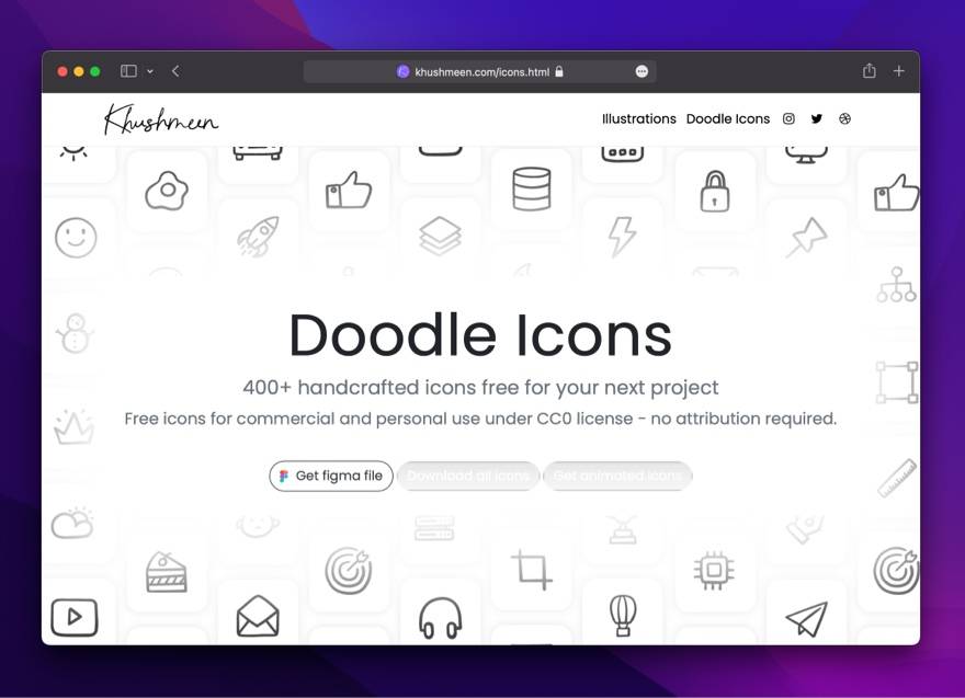 Doodle Icons 官网
