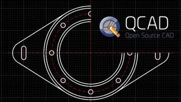 QCAD 社区版 - 免费开源的 CAD 软件，简单易用、功能强大、跨平台 (AutoCAD 的免费替代品)