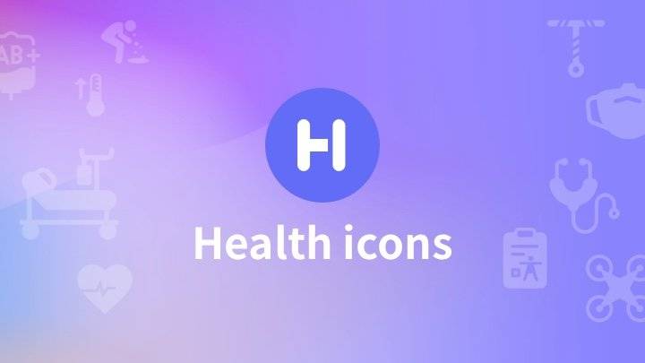 Health Icons - 一组精致实用、医疗健康领域的图标库，免费开源，也支持免费商用