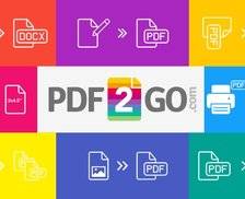 PDF2GO - 在线编辑和转换 PDF 文件的免费工具，功能强大、打开浏览器就能用