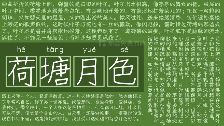 正文排版效果