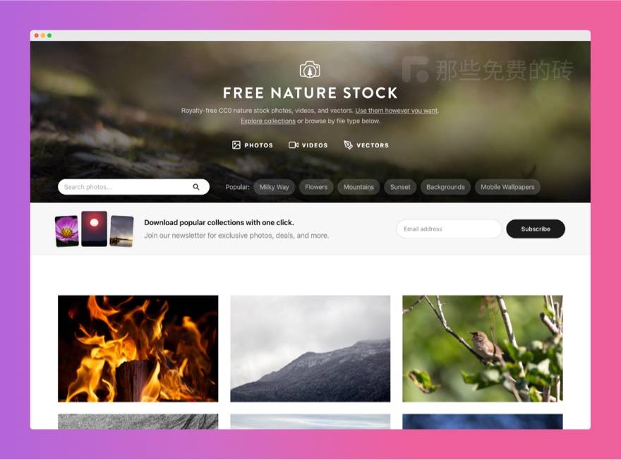 freenaturestock 官网截图