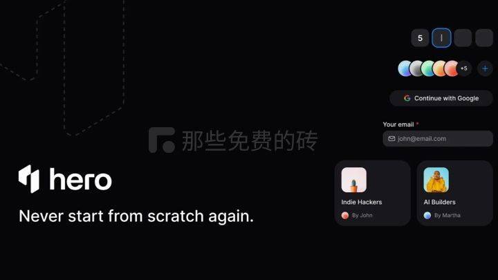 HeroUI - 免费开源的 React UI 组件库，曾经 NextUI 全新升级，UI 美得不像开源组件库